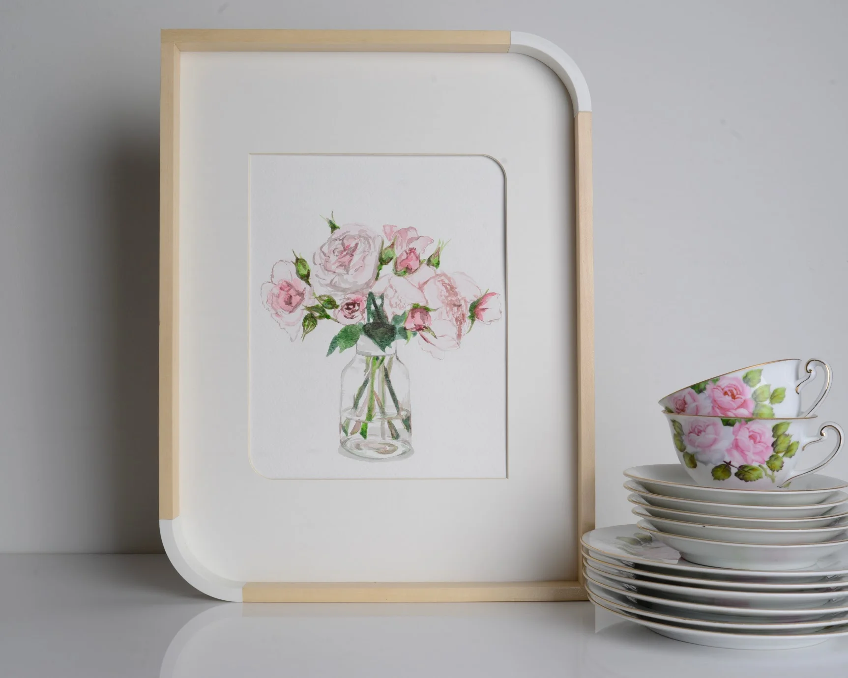 sincerely ashley | jasmine wisz painting-floral