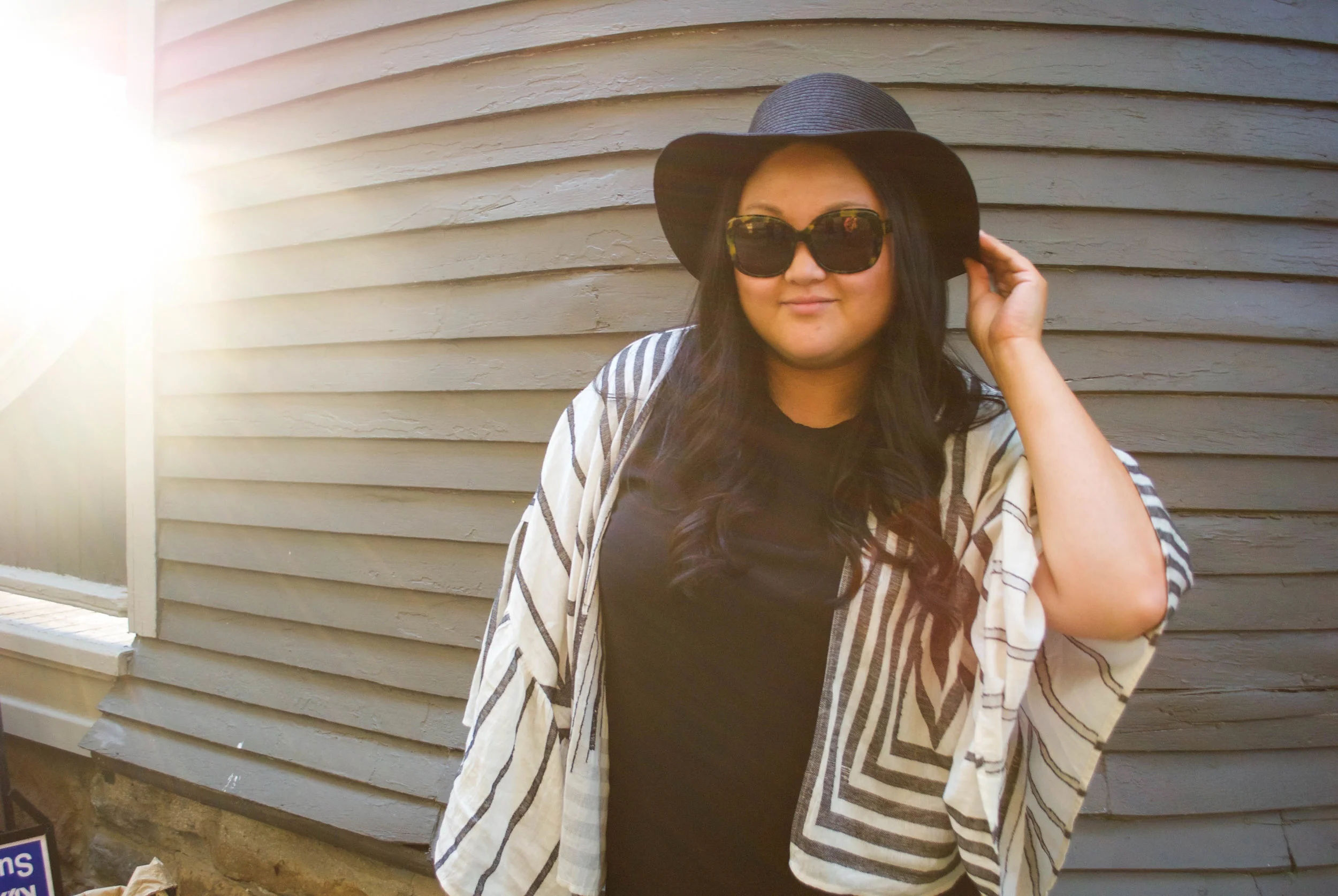 sincerely ashley | anthropologie-ruffle-sleeve-kimono
