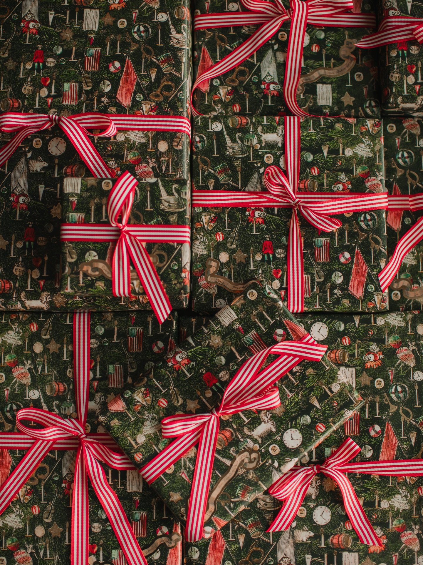 does anyone else love wrapping a good gift? home alone in the background, ribbon everywhere, christmas spirit on full blast&hellip;

wishing all of you a sweet christmas eve!

and so i&rsquo;m offering this simple phrase
to kids from one to ninety-tw