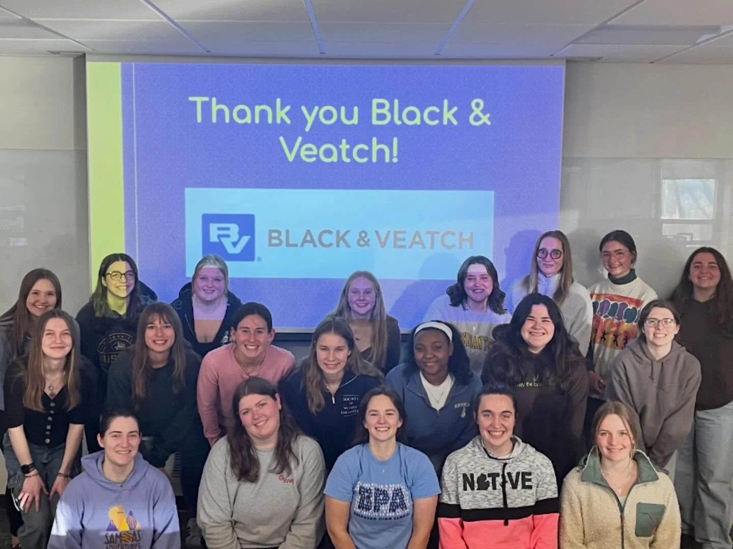 SWE at Michigan Tech would like to thank Black &amp; Veatch for its generous gold-tier sponsorship. We greatly appreciate your support of our section!