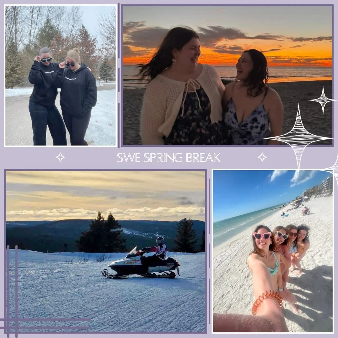 ✧Spring break for some SWEsters; in the warm and the cold!