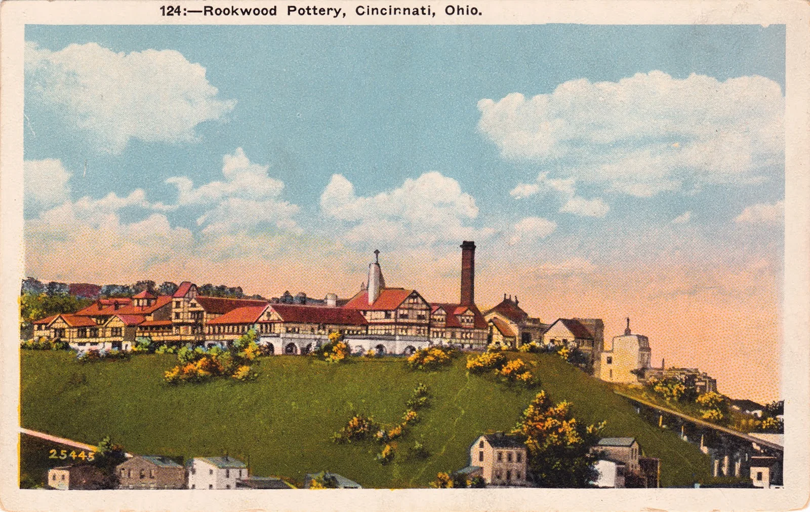 Historic Rookwood Pottery building from a old series of postcards