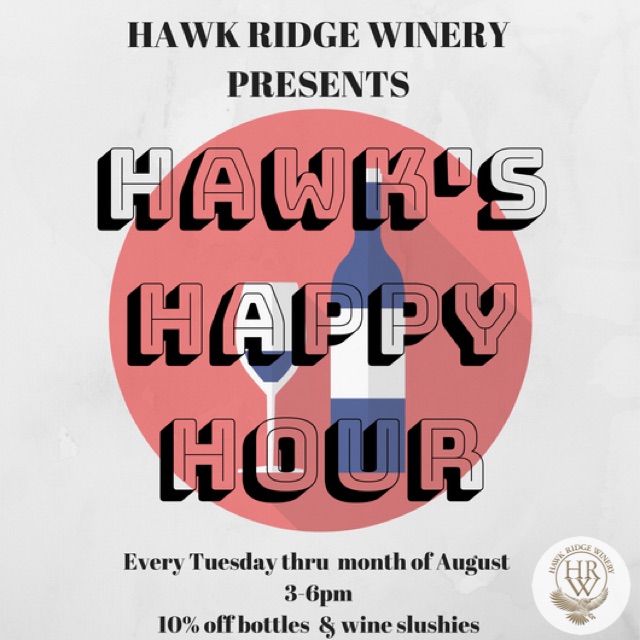 Events Hawk Ridge Winery