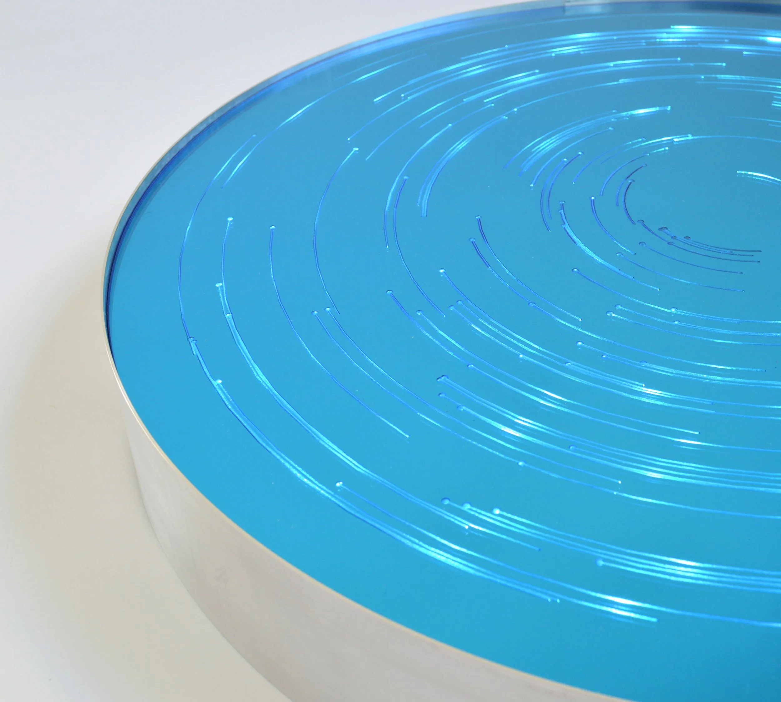   Stars 001 (207 nearest stars in the Northern Hemisphere)  2023 | Acrylic mirror, aluminum, lights | 23x23x3in  |  [private collection]  