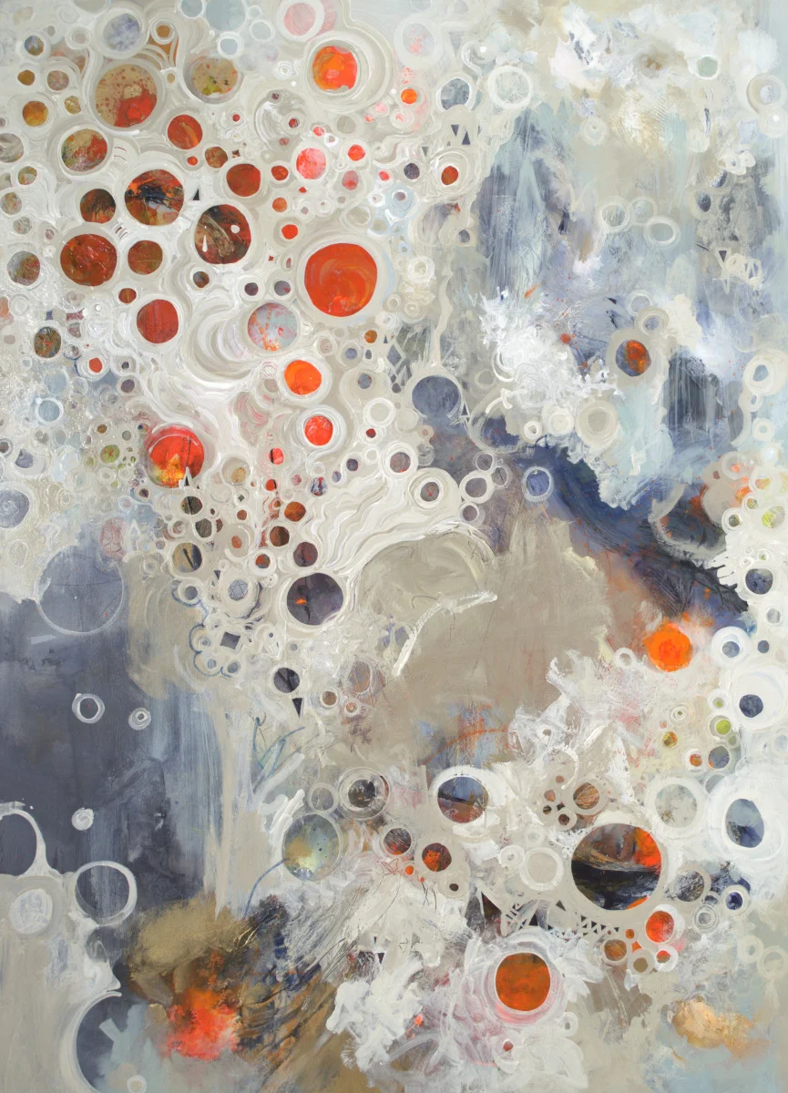 Champagne Celebration IV - 48 x 36