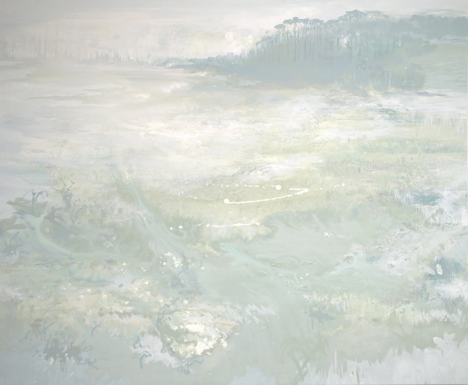 Coastal Allure at Dawn  46 x 56 