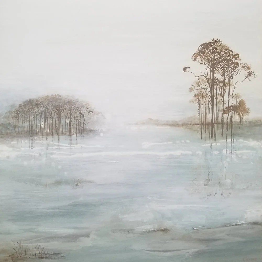 Coastal Aura on 30A - 36 x 36 beau interiors art collectors