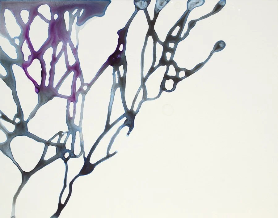 Blue Sea Fan I - 11 x 14