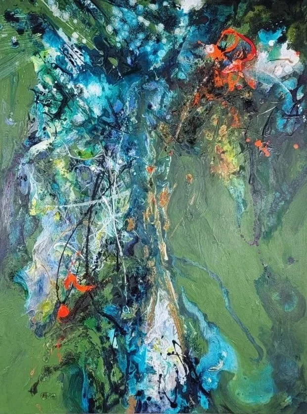 Threads of Imagination  48 x 36