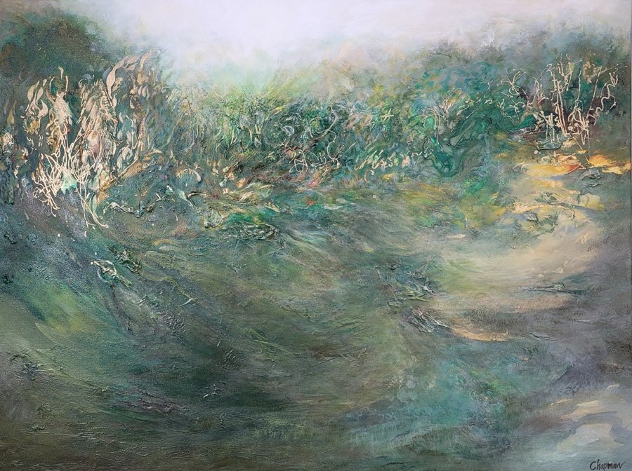 Green Landscape  36 x 48