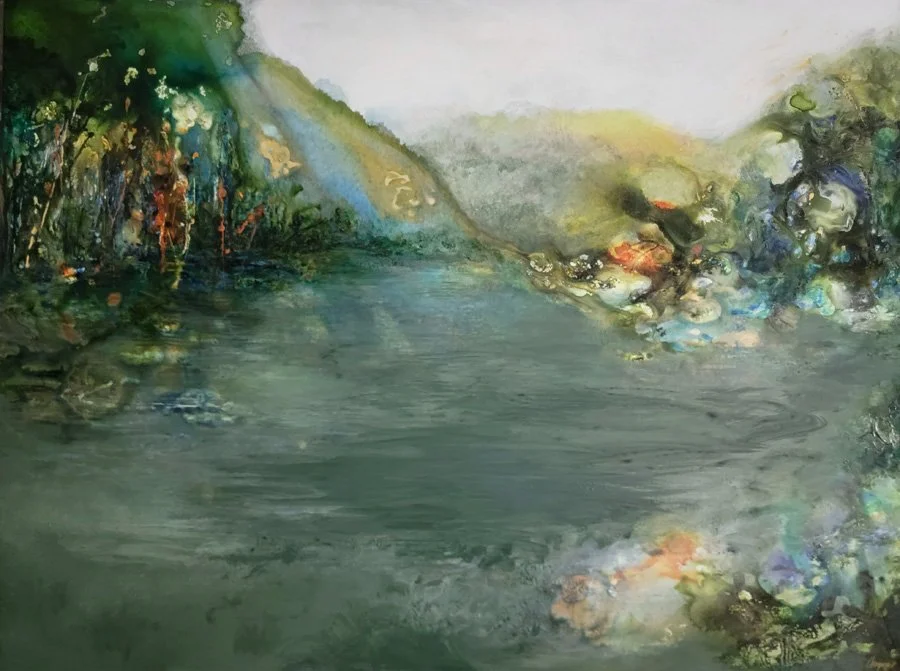 Autumn Visit II  36 x 48