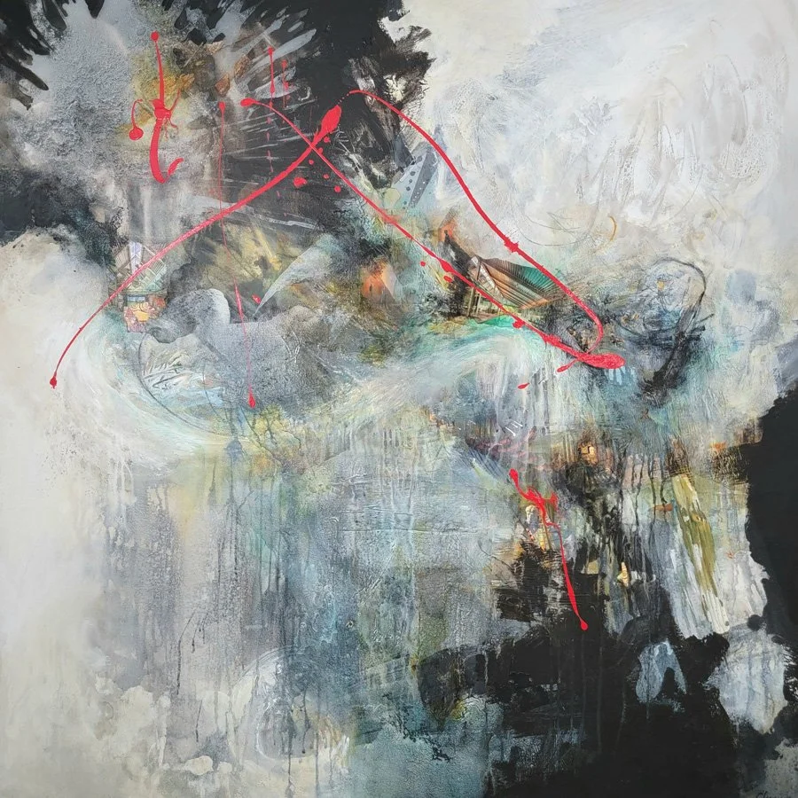 Secret Pathways II  48 x 48