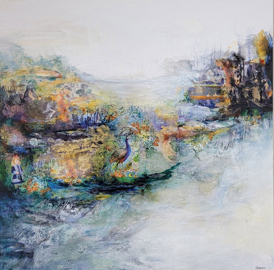 Winter Solstice Visit  36 x 36