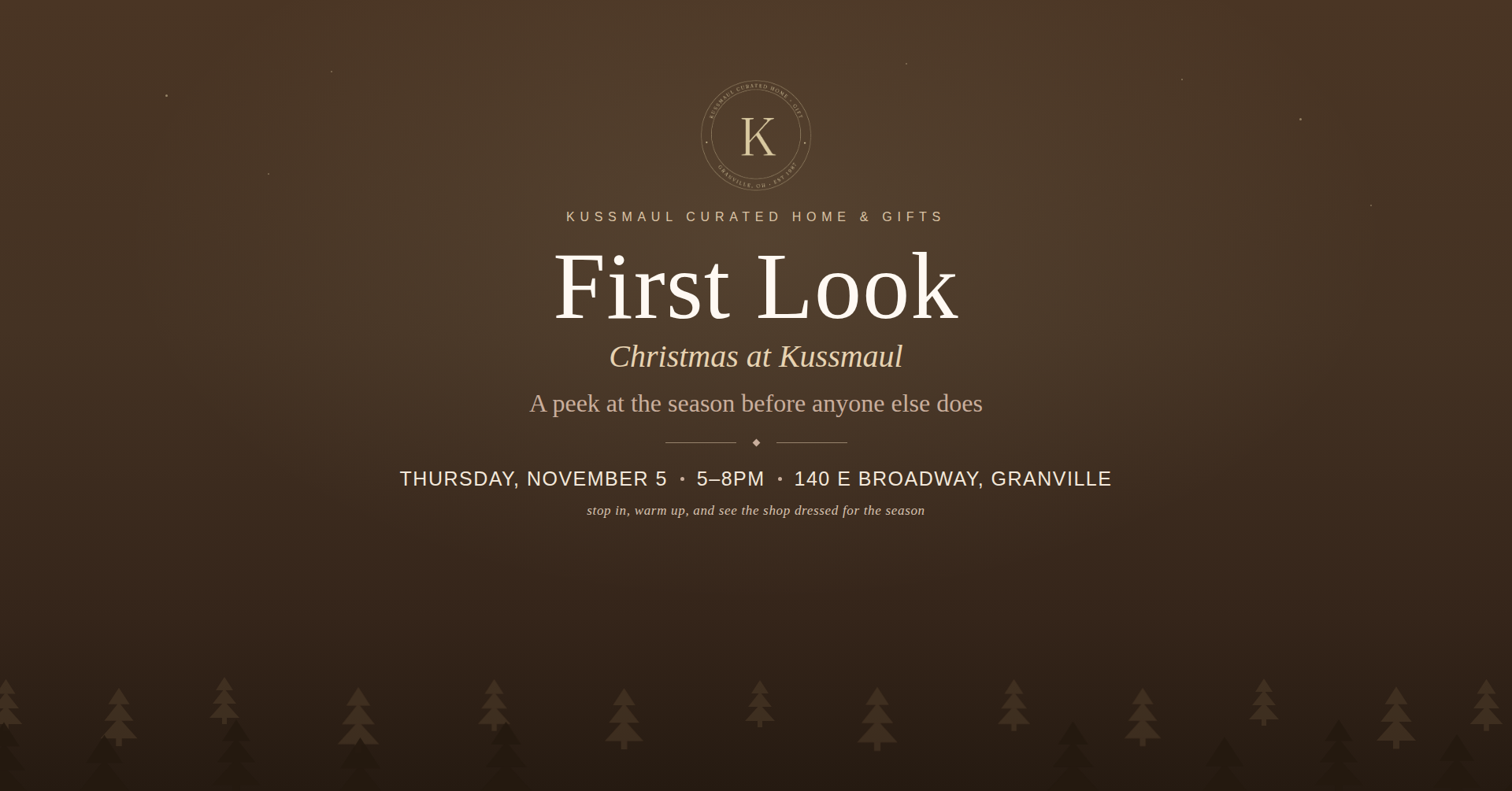 First Look: Christmas at Kussmaul