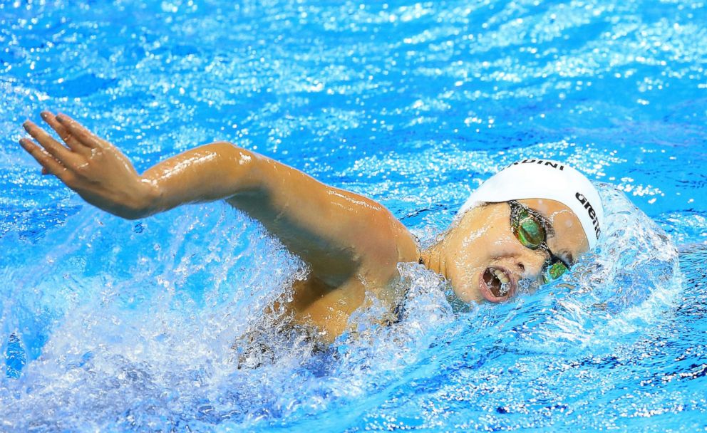  Mardini competing in the 2016 Rio Olympics (Vaughn Ridley/Getty Images) 