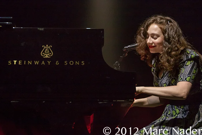 Spektor performing at the Fillmore in 2012 (Marc Nader)