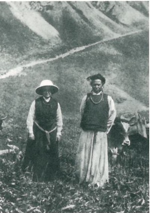 She was the first European woman to cross the Trans-Himalayas during winter to reach the forbidden city of Lhasa. At the time, Tibet was closed to outsiders due to fear of British and Russian encroachment, but David-Néel and her adopted son snuck in and remained in the country from 1918 to 1925. She became one of the most prolific Western scholars of Eastern religion and philosophy in her time.