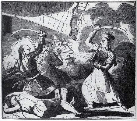 Ching Shih was an 18th century female Chinese pirate who dominated the South China Sea. She commanded approximately 80,000 pirates, far more than the legendary Blackbeard. Never defeated by large governments, she retired to her own island of gambling.