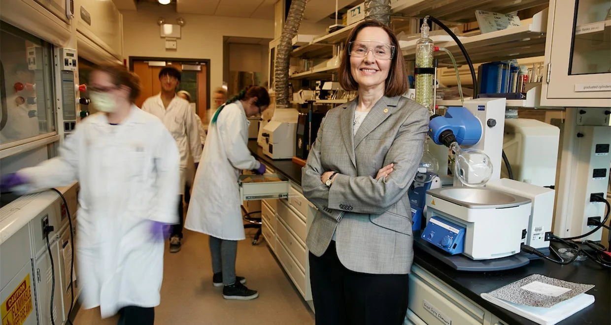Takeuchi is a chemical engineer and professor, who holds more than 150 U.S. patents. She most notably developed small, safe, and long-lasting batteries to be used in implanted cardiac defibrillators. The batteries now last 5 years, compared to the single year that most last.