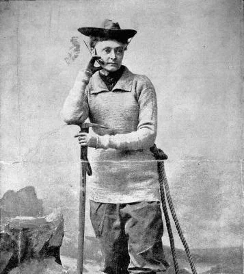 She was a pants-wearing, mountain-climbing rebel. Peck placed a “Votes for Women” flag at the peak of Mount Coropuna, which she climbed at age 61. She was on the first expedition to climb the north peak of Huascarán in 1908.