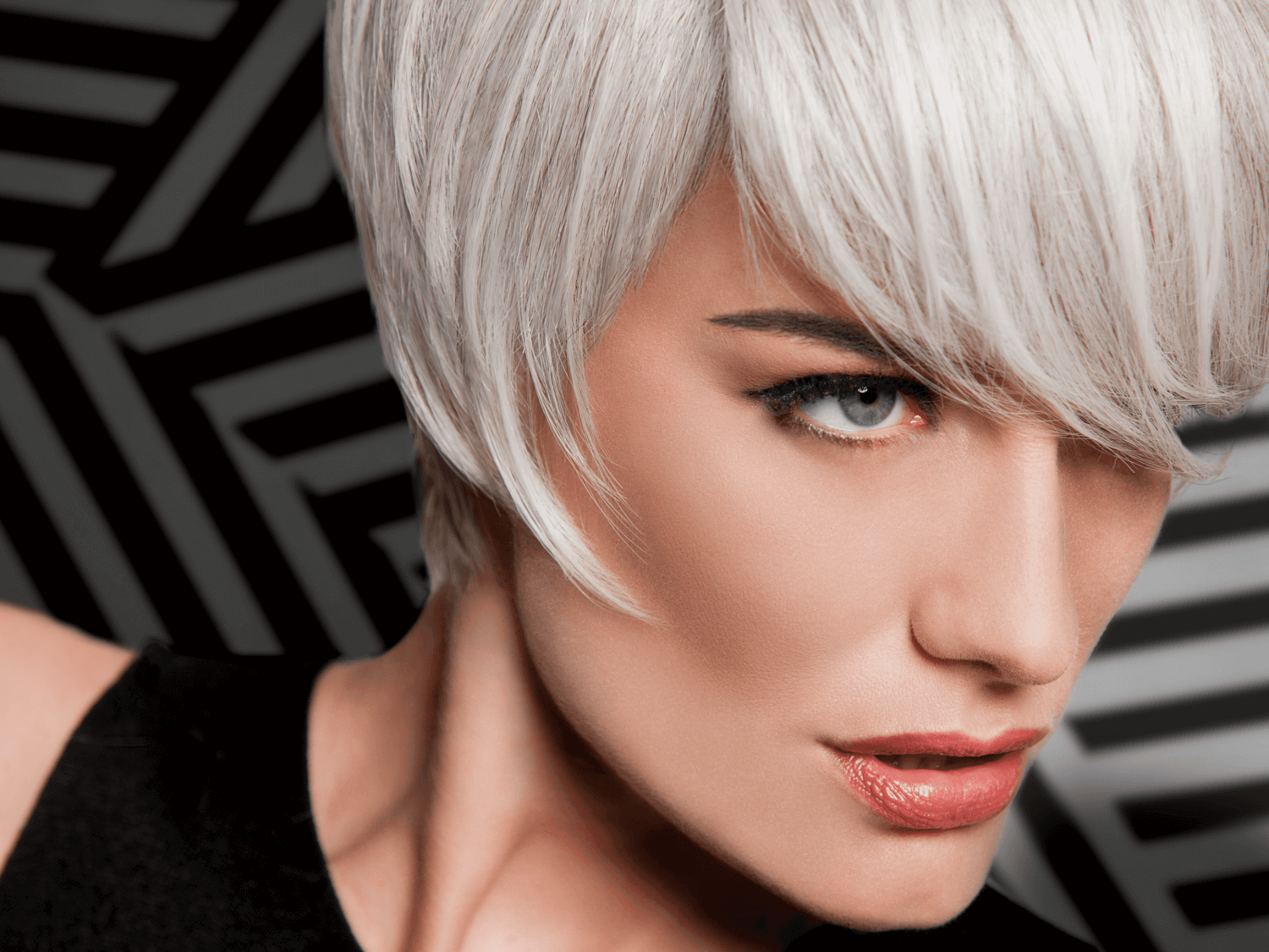 color grey wig