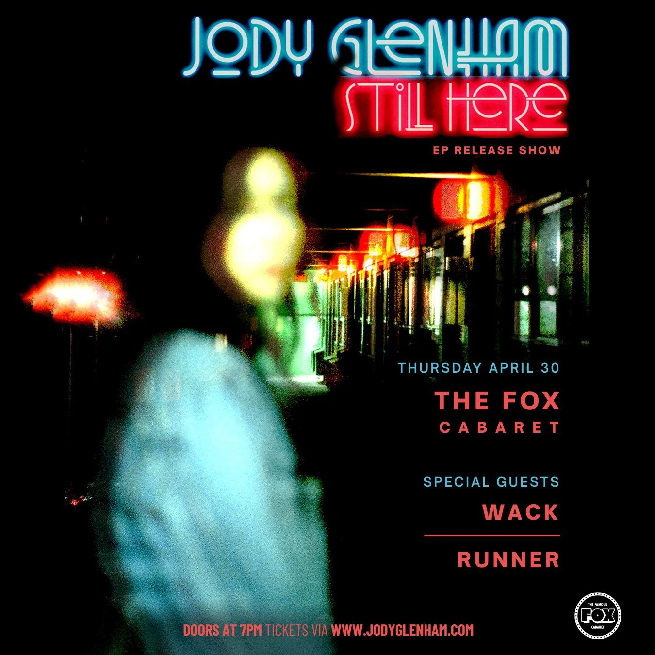 Jody Glenham EP Release with Wack and Runner