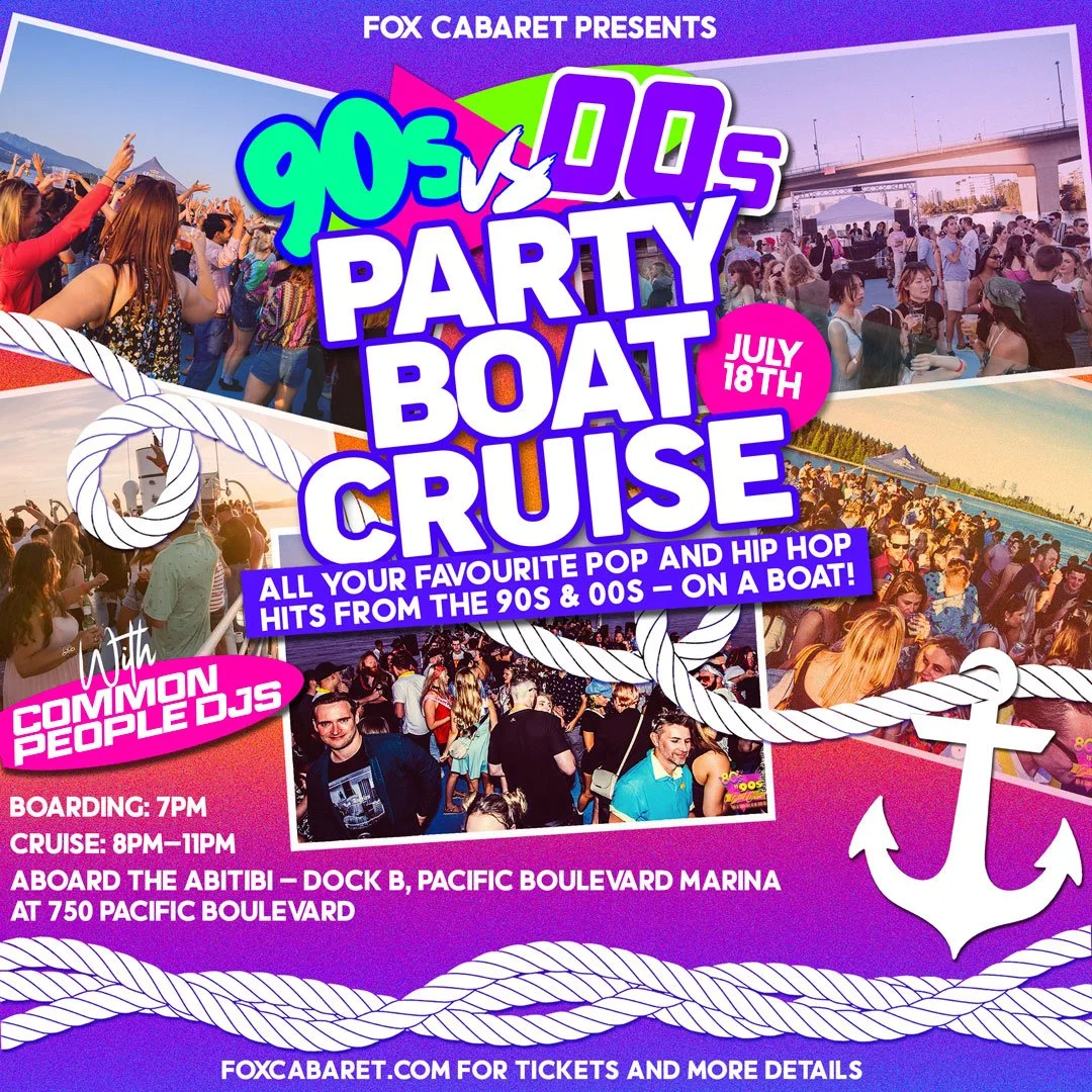 6th Annual 90s vs 00s Party Boat Cruise