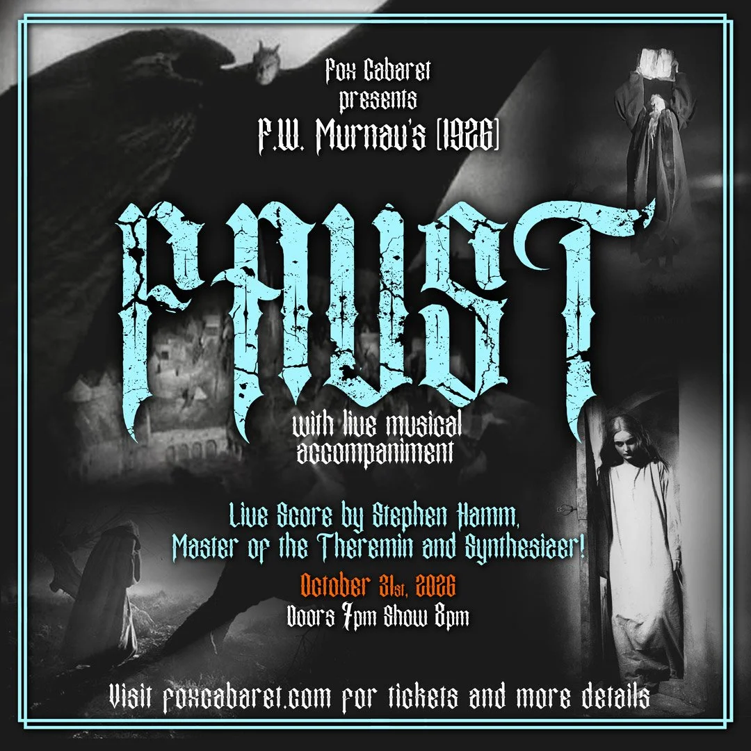 Halloween Screening of Faust (1926) with Stephen Hamm Theremin Man