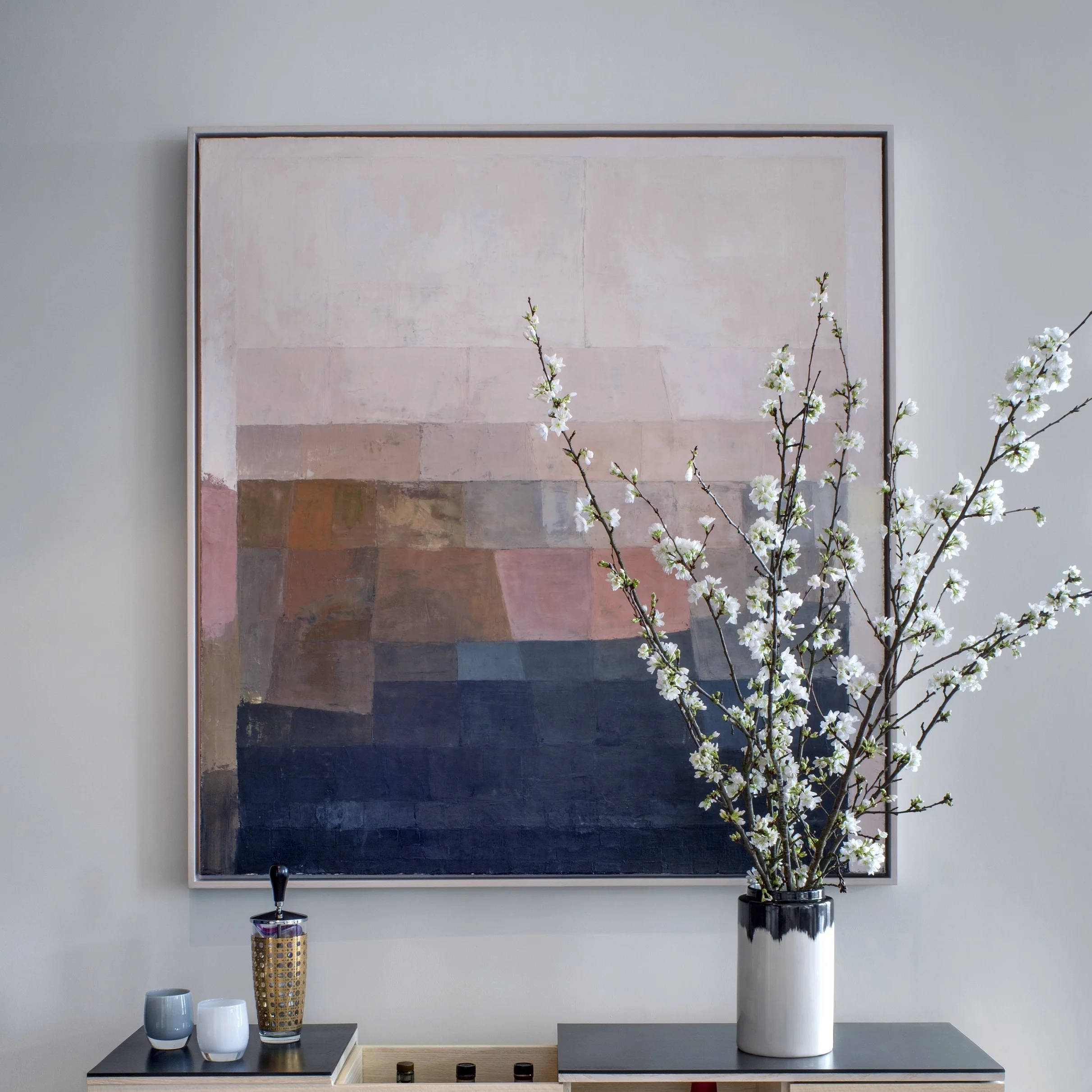 Emily Gherard, "Untitled," 2014, oil painting on wooden panel