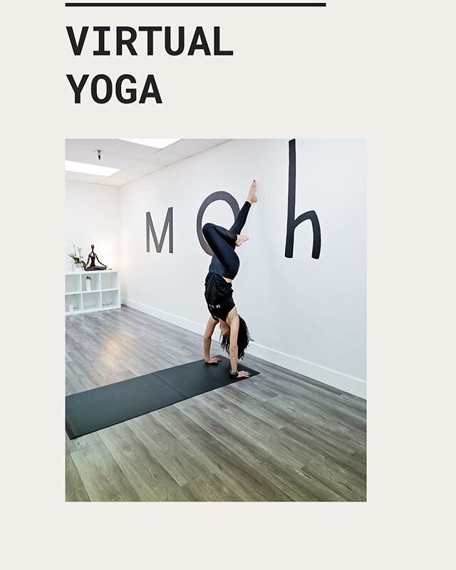 Virtual Yoga Classes:
Tuesday 3/31 Prenatal Yoga 8pm
Wednesday 4/1 Hatha Yoga 8pm
(Wednesday is regular Hatha Yoga, not prenatal)
Thursday 4/2 Prenatal Yoga 8pm

Sign up online at www.mymohm.com/yoga 
After I receive your registration I will email yo