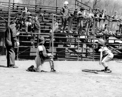 Elizabeth Osder, the first girl to play in competitive Little League Baseball.