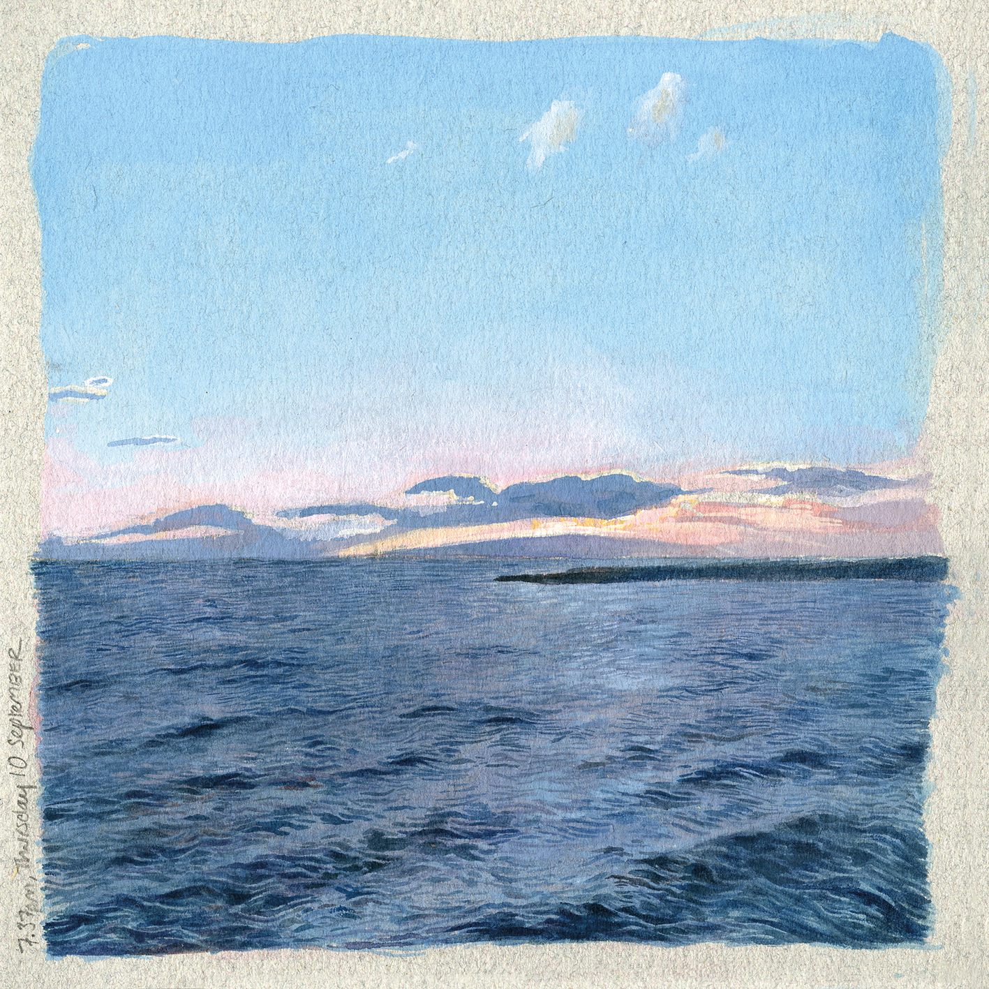 6. 7.37pm, Thursday 10 September