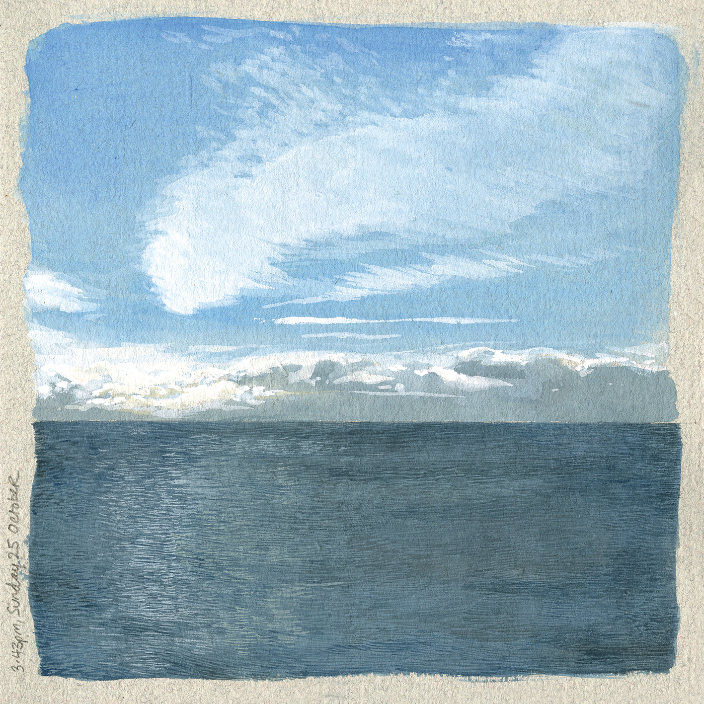 28. 3.43pm, Sunday 25 October