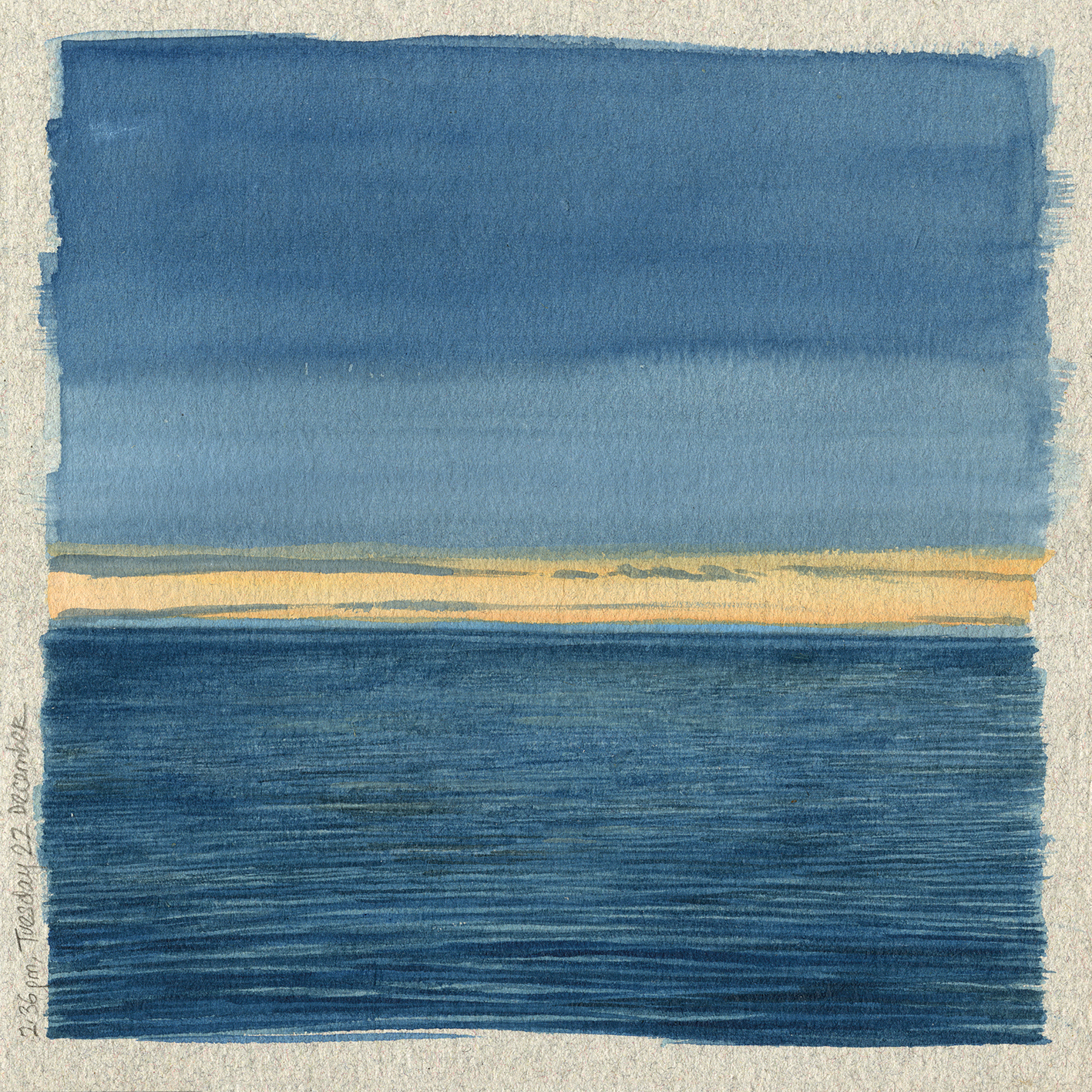 55. 2.36pm, Tuesday 22 December