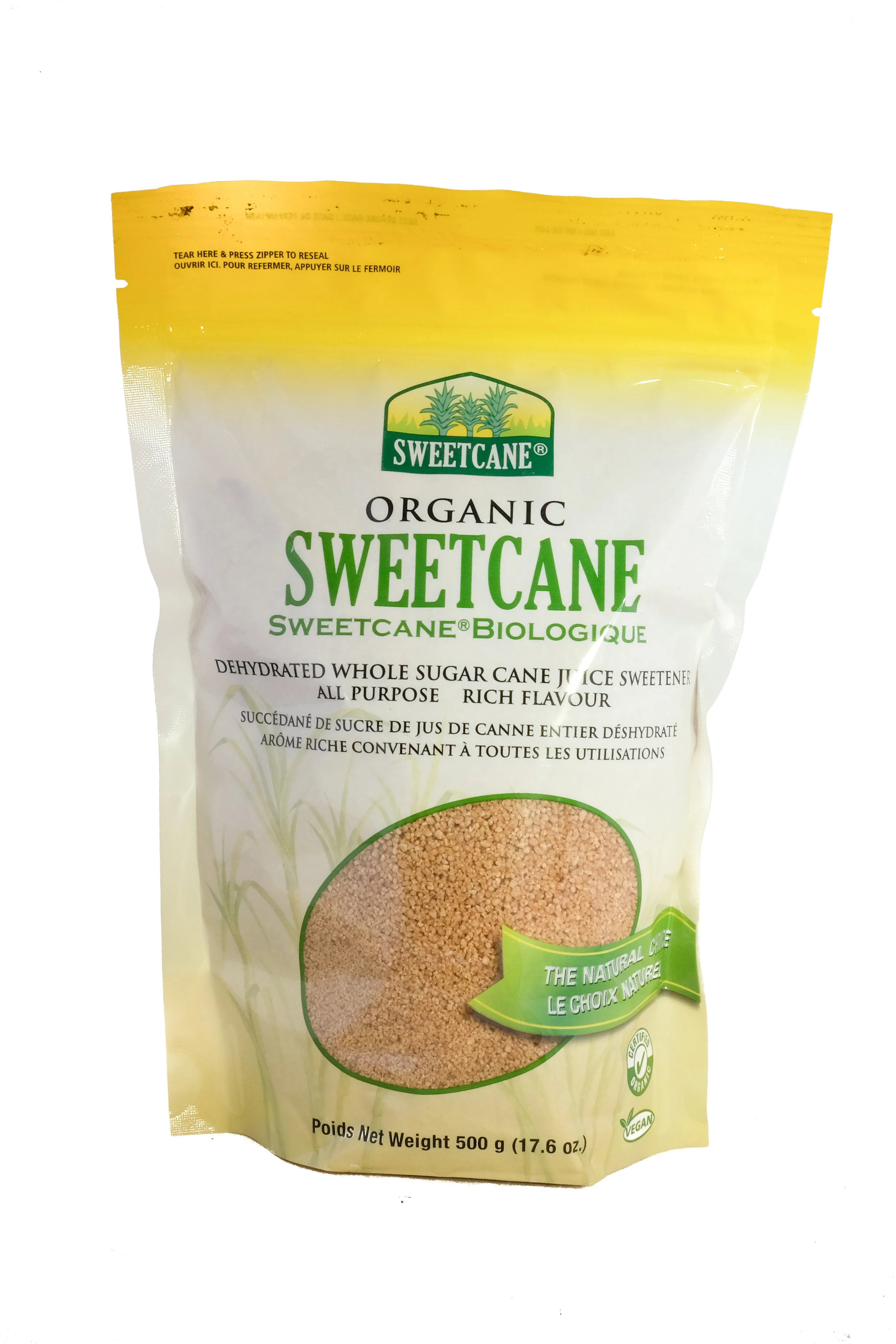 Organic Whole Sugar Cane