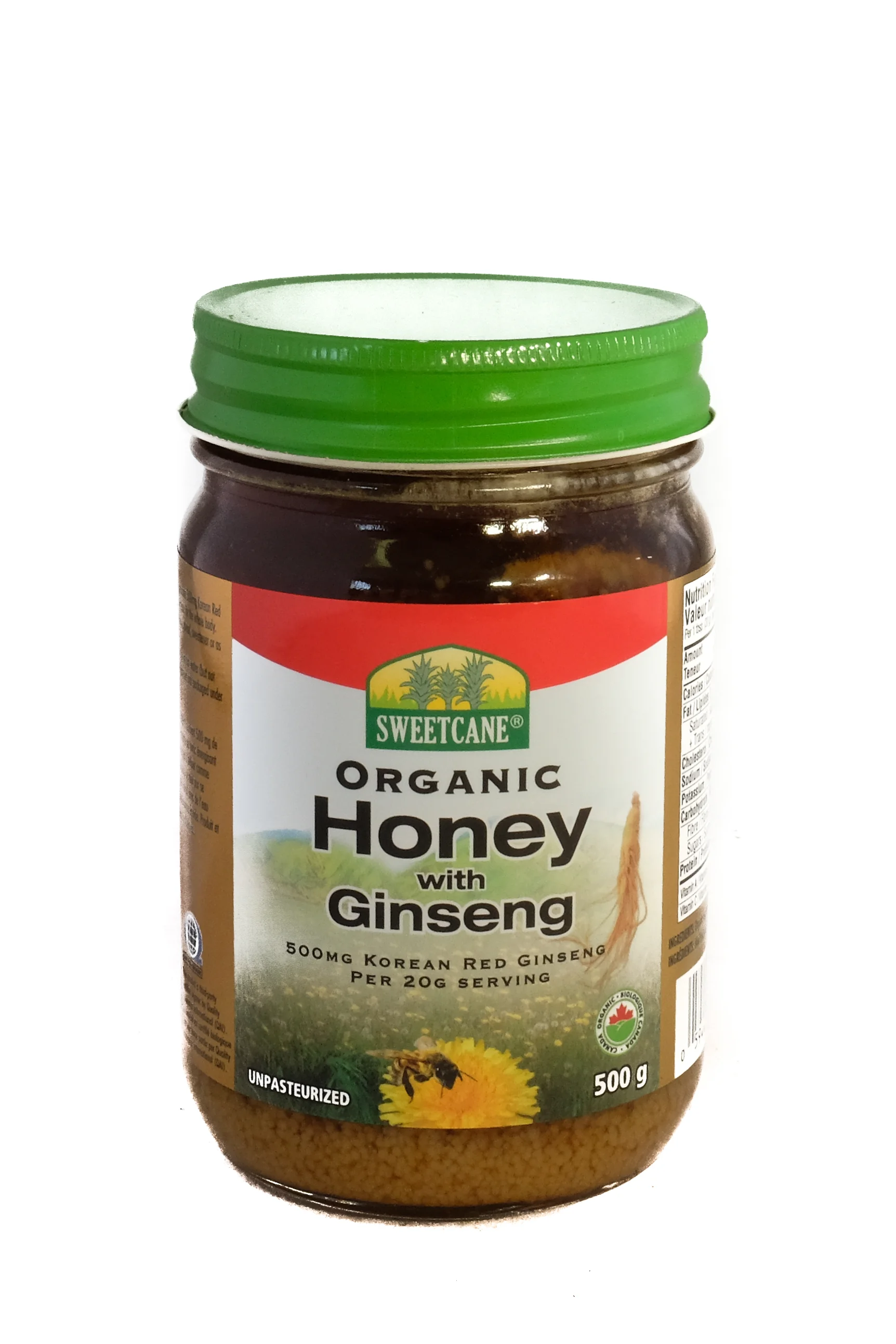 Organic Honey with Ginseng