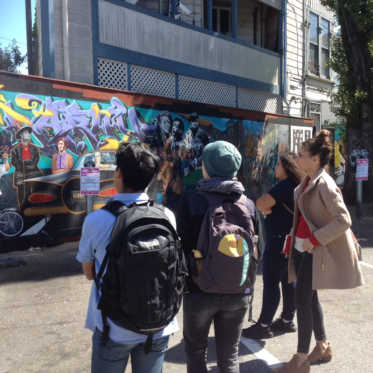 Speaking Walls: Youth Empowerment  Mural Workshop