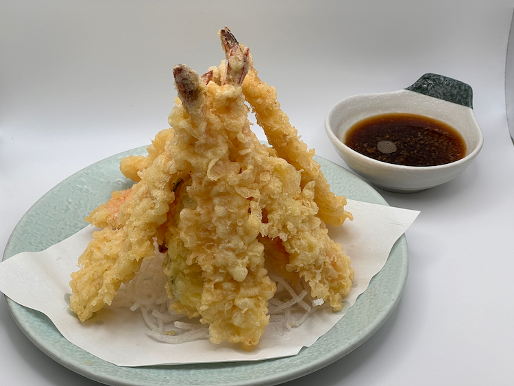 shrimp tempura dinner