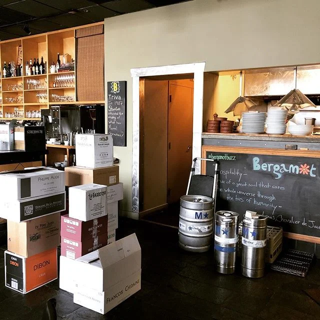 The wine is in @bergamotrestaurant! Happy Thanksgiving!!! 🦃🍽🍁