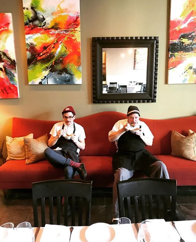 Seat down and eat your soup #bergamotbuzz #bisqcambridge #somerville #inmansquare #unionsquaresomerville #chefs