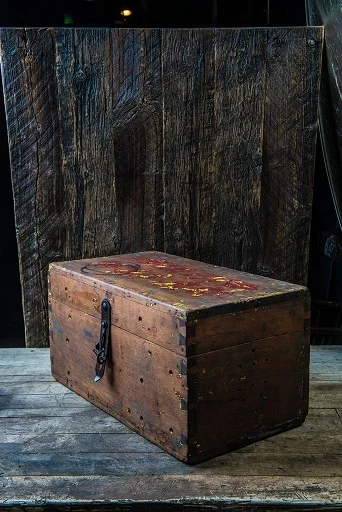 Hell on Wheels wooden box