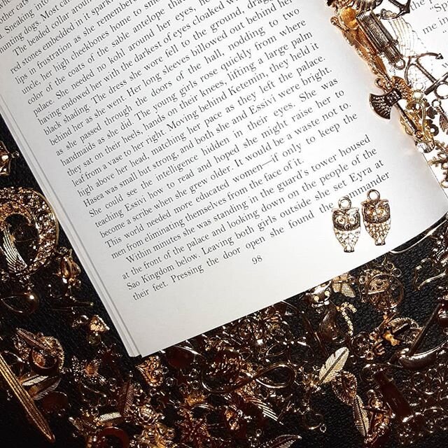 &quot;She could see the intelligence hidden in their eyes. She was teaching Essivi how to read and hoped she might raise her to become a scribe when she grew older. It would be a waste not to. This world needed more educated women&mdash;if only to ke