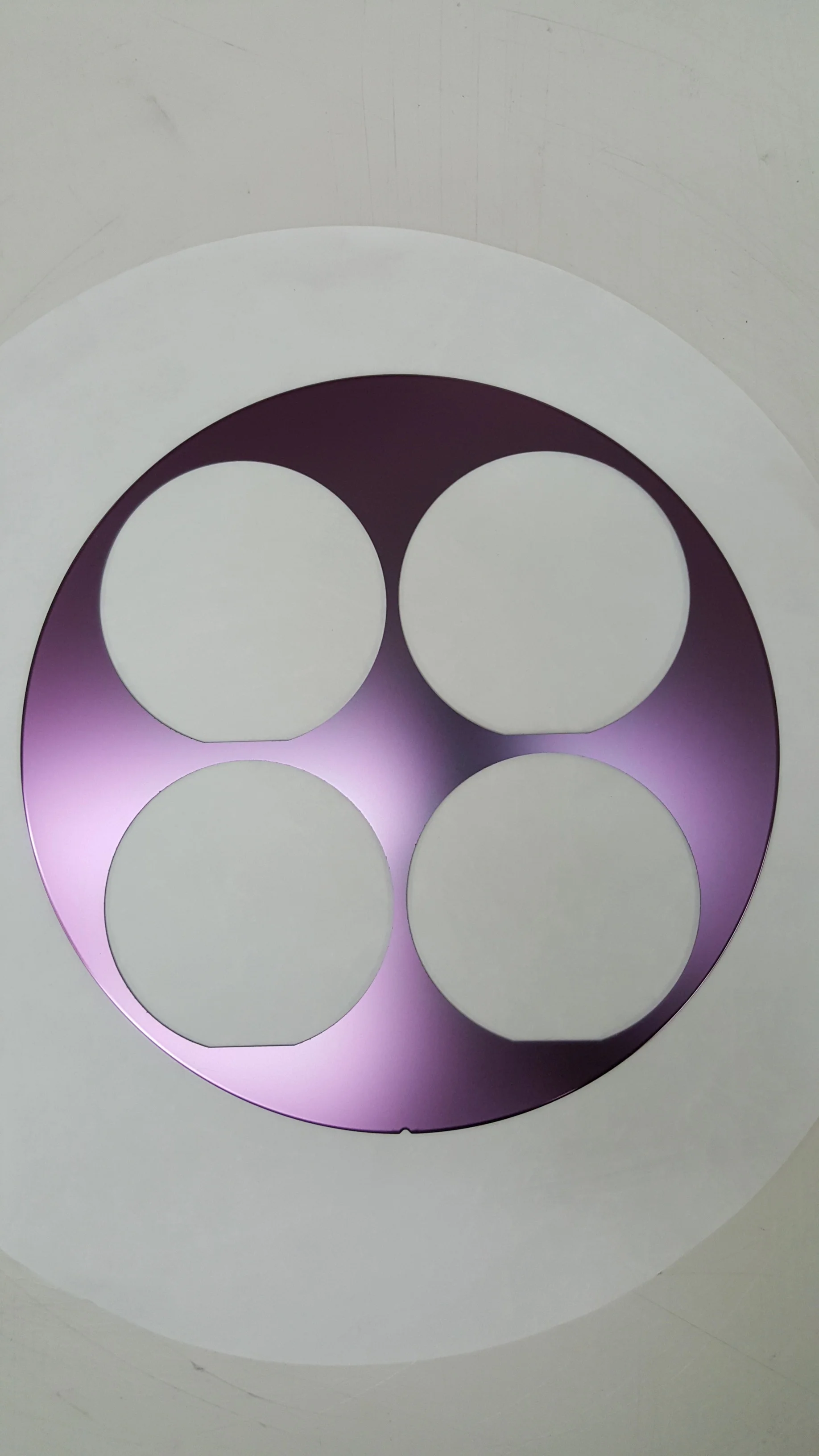 200mm SOI into 76.5mm wafers