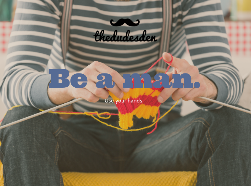 be a man.png