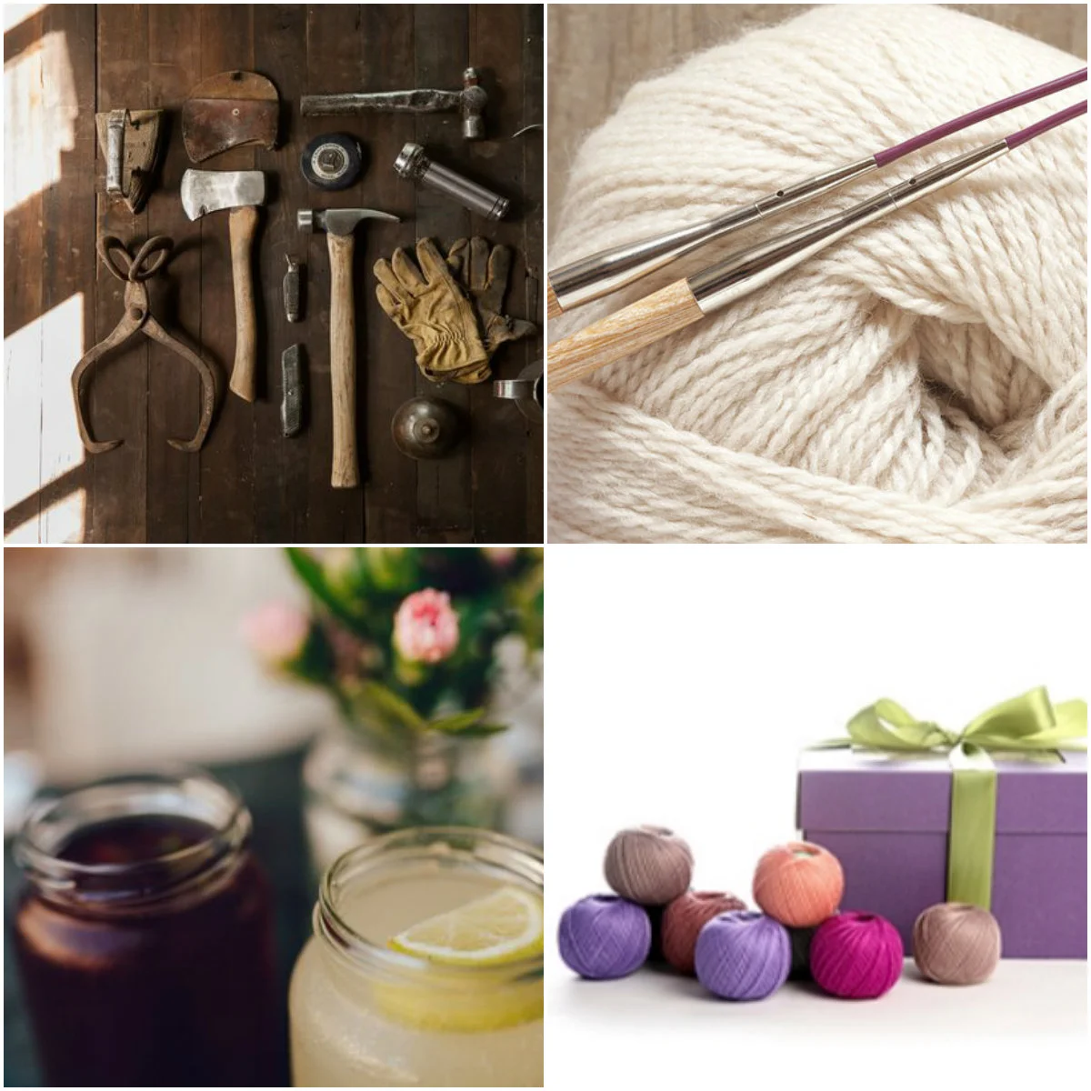 Libations! Wood working! Dying! Sock making! So many GetKits.