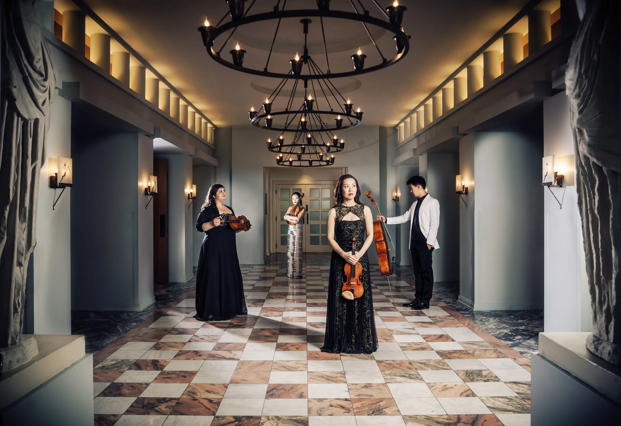 Vega Quartet at the Shrine of St. Therese, Juneau