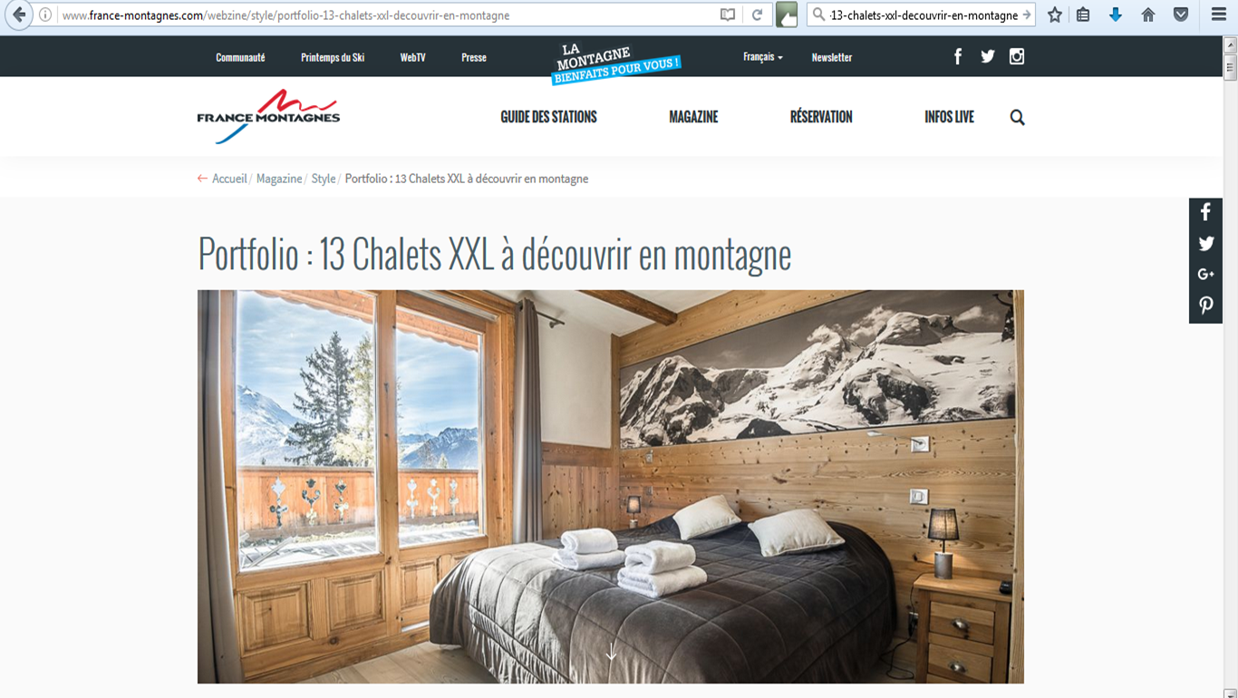 "Le F’Net, véritable chalet d’alpage du 19ème siècle, entièrement repensé par Anjana et David, est sans aucun doute l’un des chalets alpins les plus romantiques qui soient. Niché sur le chemin qui mène au sommet du Prarion, c’est l’impression d’être au bout du monde qui domine. Les matériaux originels rustiques se fondent à merveille dans son intérieur moderne." http://www.france-montagnes.com/webzine/style/portfolio-13-chalets-xxl-decouvrir-en-montagne#kGIdW7UcZyhloY38.99