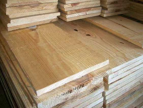 Rough Pine Board and Batten Siding