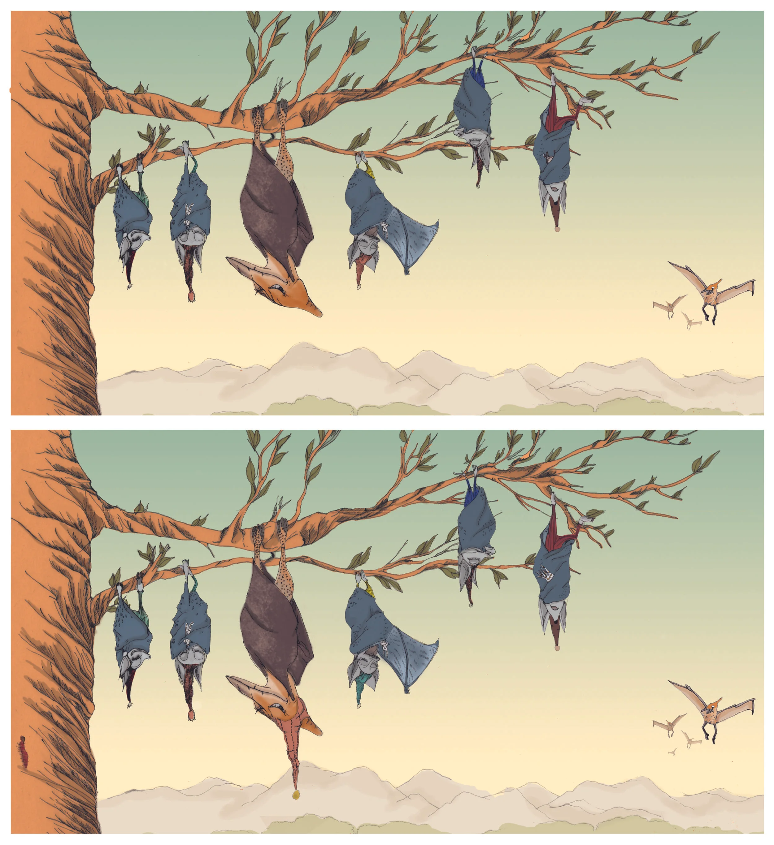 OKIDO Competition, Spot the 7 DifferencesIllustration organized&nbsp;