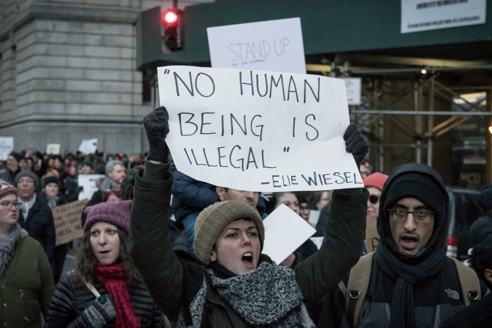 "No Human Being is Illegal"